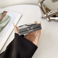 BEISOKY Multi functional PU Leather Phone Case With Hand Wrist Strap Stand for Samsung Z Fold 6 5 4 3