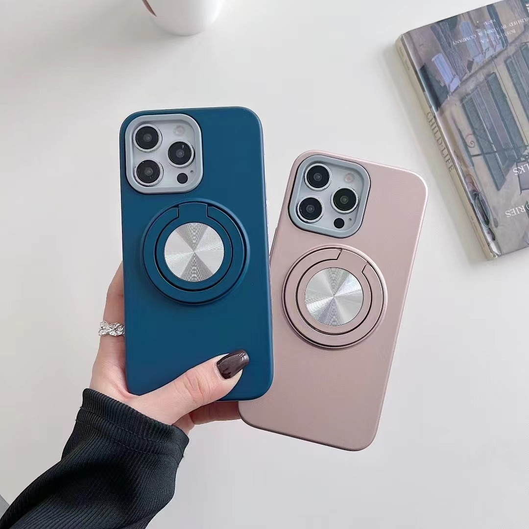 BEISOKY 2in1 With Invisible 360 Degree Rotation Ring Stand Mobile Phone Case