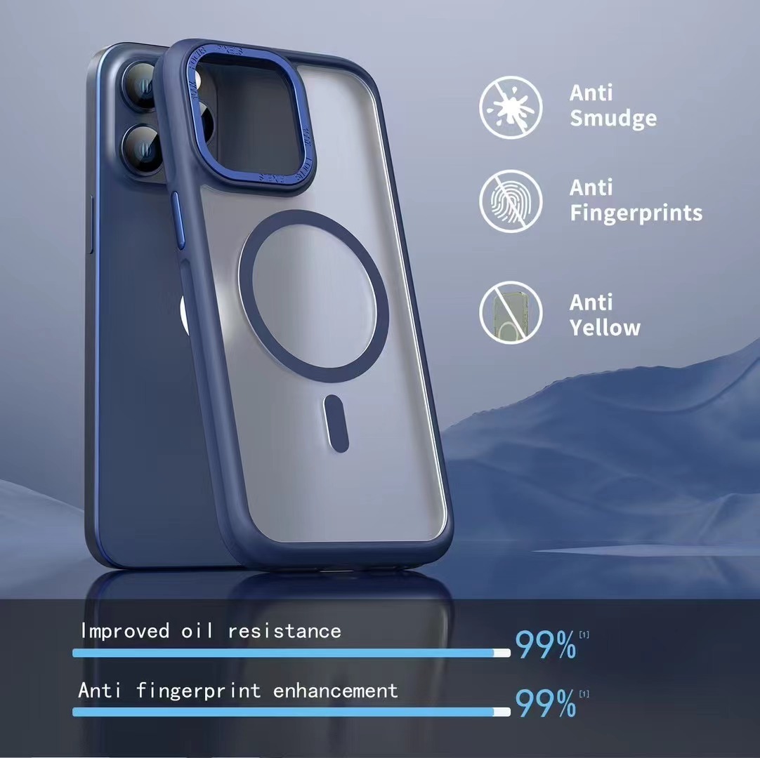 BEISOKY High Quality Matte Skin Feel Magnetic Phone Case for iPhone 11 12 13 14 15 16