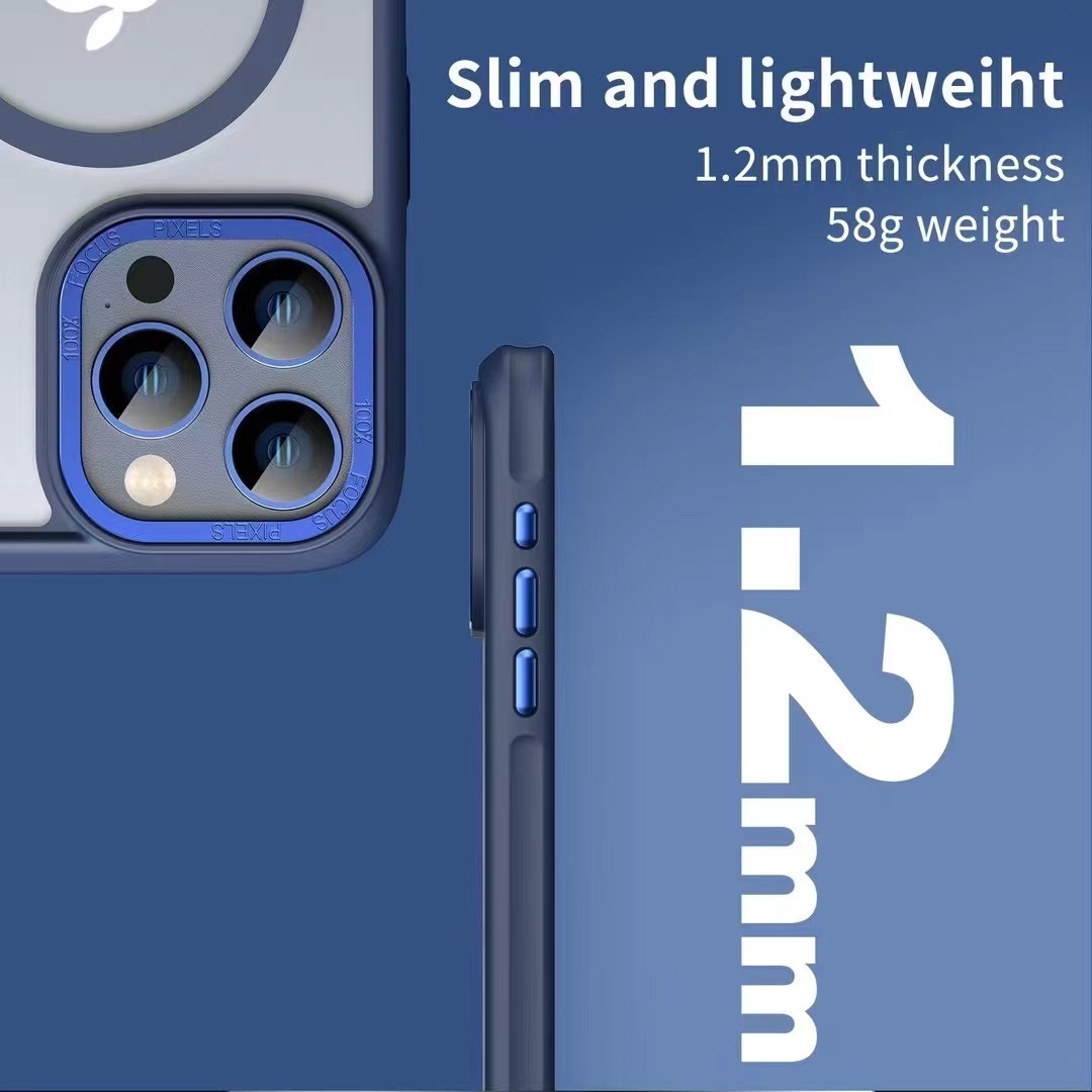 BEISOKY High Quality Matte Skin Feel Magnetic Phone Case for iPhone 11 12 13 14 15 16