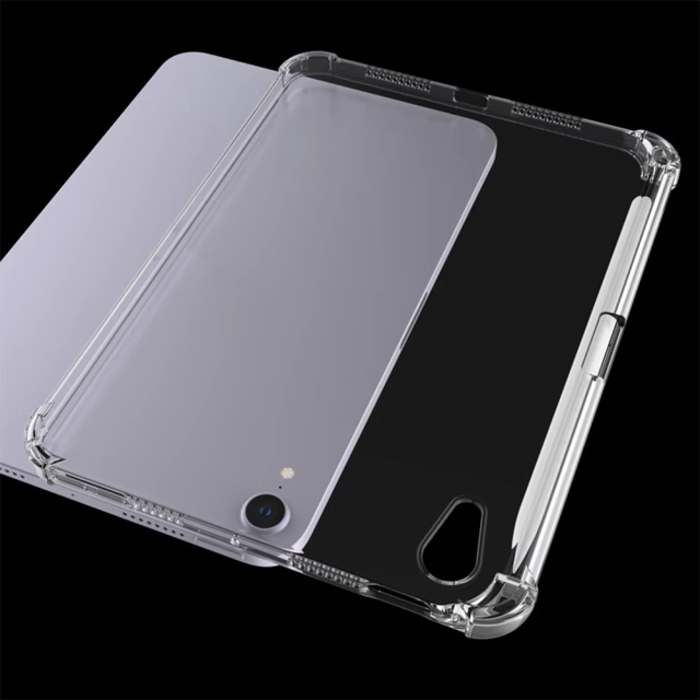 BEISOKY Transparent Soft TPU Case Cover Anti-fall Four Corners Airbag Anti-shock Back Cover Case for iPad Tab A7/T500/T505 10.4''