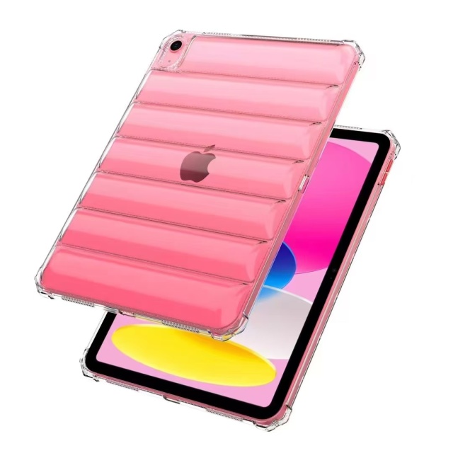 BEISOKY Shockproof Clear Down Jackets Bumper Cushion Tablet Case Transparent TPU Soft Cases for IPad7/8/9/10.2