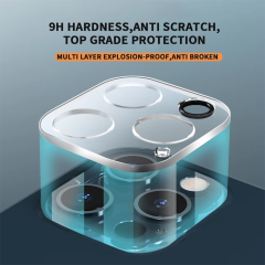 BEISOKY 3D Clear Moblie Phone Tempered Glass Full Cover Camera Lens Protector
