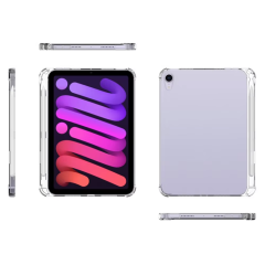 BEISOKY Transparent Soft TPU Case Cover Anti-fall Four Corners Airbag Anti-shock Back Cover Case for iPad Tab A7/T500/T505 10.4''