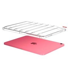 BEISOKY Shockproof Clear Down Jackets Bumper Cushion Tablet Case Transparent TPU Soft Cases for IPad7/8/9/10.2