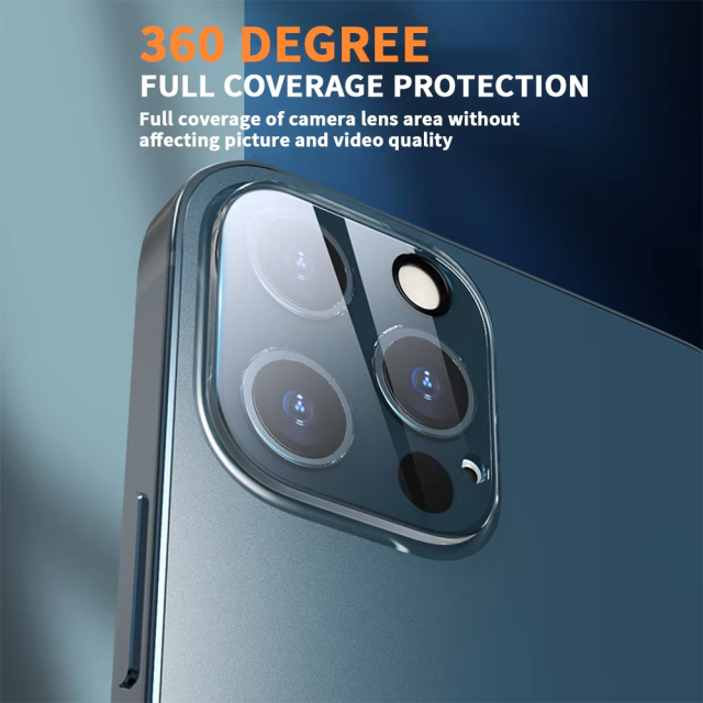 BEISOKY 3D Clear Moblie Phone Tempered Glass Full Cover Camera Lens Protector
