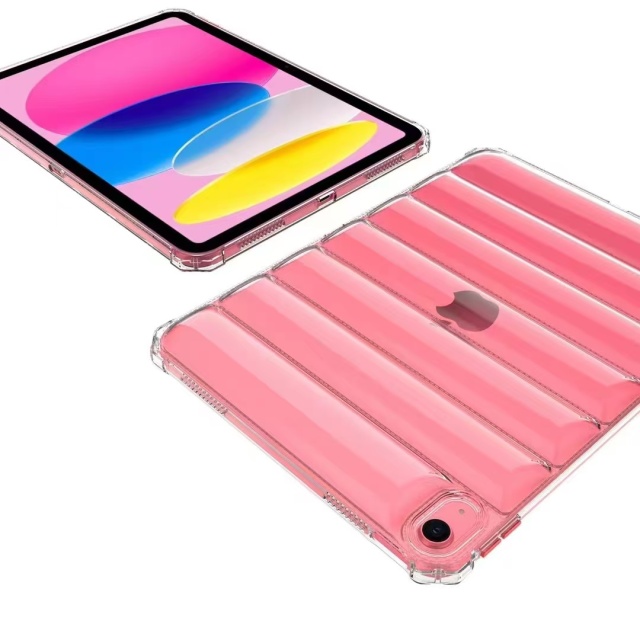 BEISOKY Shockproof Clear Down Jackets Bumper Cushion Tablet Case Transparent TPU Soft Cases for IPad7/8/9/10.2