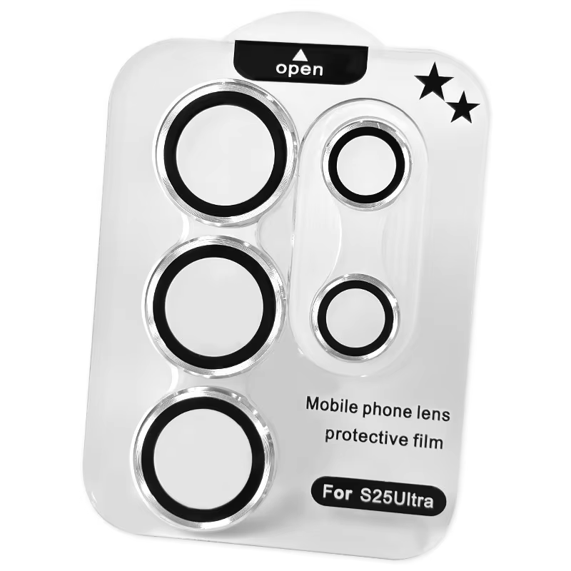 BEISOKY Metal Lens Protector Aluminium Alloy Color Spiral Cell Phone Camera Lens Protector for Samsung S25 ultra