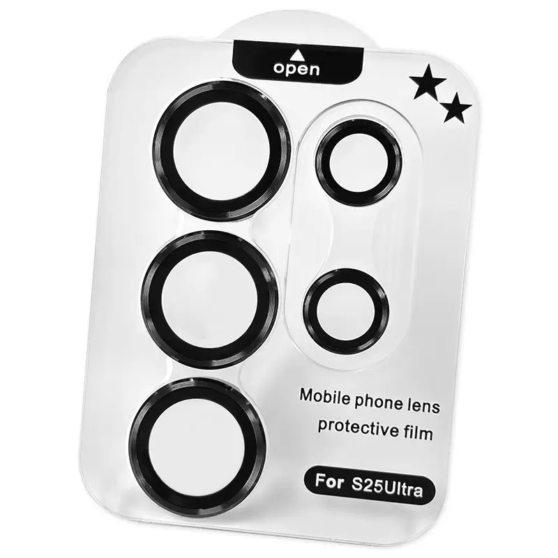 BEISOKY Metal Lens Protector Aluminium Alloy Color Spiral Cell Phone Camera Lens Protector for Samsung S25 ultra