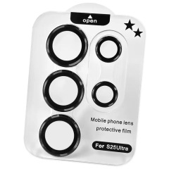 BEISOKY Metal Lens Protector Aluminium Alloy Color Spiral Cell Phone Camera Lens Protector for Samsung S25 ultra