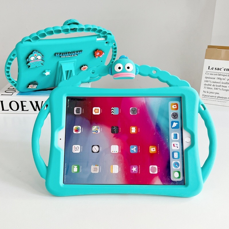 BEISOKY 3D Anime Characters Ultra Soft Silicone Shockproof Cover for iPad Air 2020 2022