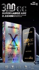 BEISOKY Full Glue 300CC ESD Transparent Super X Screen Tempered Glass for iPhone 16 Pro Max