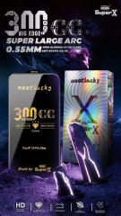 BEISOKY Full Glue 300CC ESD Transparent Super X Screen Tempered Glass for iPhone 16 Pro Max