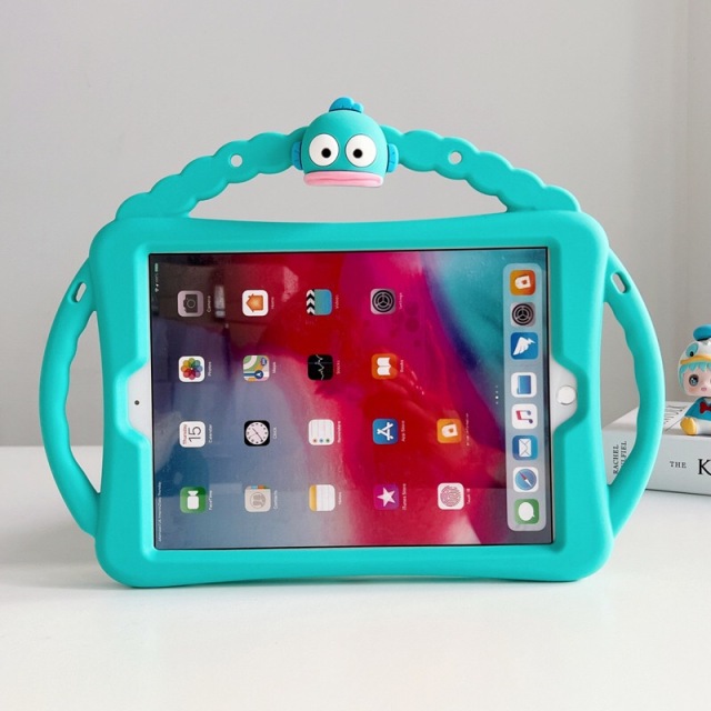 BEISOKY 3D Anime Characters Ultra Soft Silicone Shockproof Cover for iPad Air 2020 2022