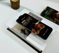 BEISOKY Strong Tempered Glass Full Cover Dust-proof ESD Anti Static Screen Protector for Samsung