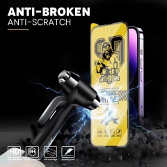 BEISOKY Upgraded 9H King Kong HD Matte Ceramic Screen Protector Gorilla Electroplating Ceramic Film