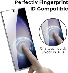 BEISOKY Nano TPU Hydrogel Film Self Repair Easy Install Shockproof for Samsung Galaxy S23 Ultra