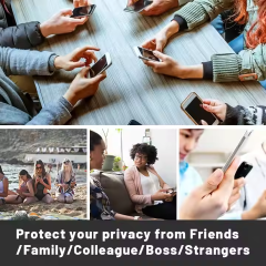 BEISOKY Wholesale Privacy Pet Pmma Ceramic Film for Samsung Itel Iphone Infinix 9d Matte Clear Anti Spy Ceramic Screen Protector