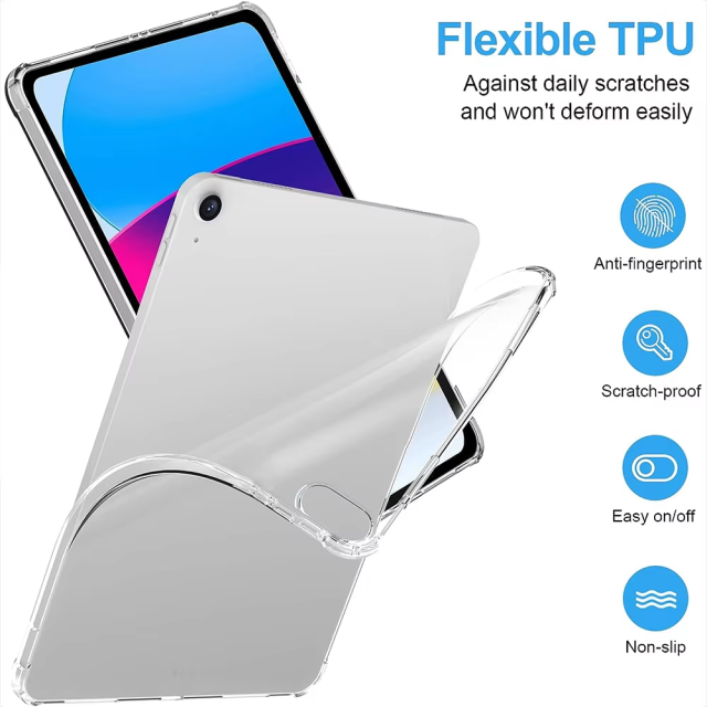 BEISOKY Anti Shock TPU Silicon Transparent Cover for iPad Mini 6 Case for iPad Mini 7 Cover 8.3 Inch