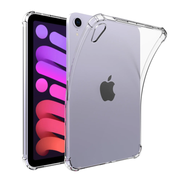BEISOKY Anti Shock TPU Silicon Transparent Cover for iPad Mini 6 Case for iPad Mini 7 Cover 8.3 Inch