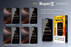 BEISOKY Mobile Super X Esd Screen Protector Glass Telephone Accessories Anti-Static Screen Protectors