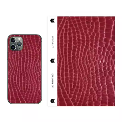 BEISOKY DIY 3D Varnish Texture Colorful Cover Skin Phone Back Sticker for Vivo/Moto/Oppo/Tecno Screen Protector Cutting Machine Film