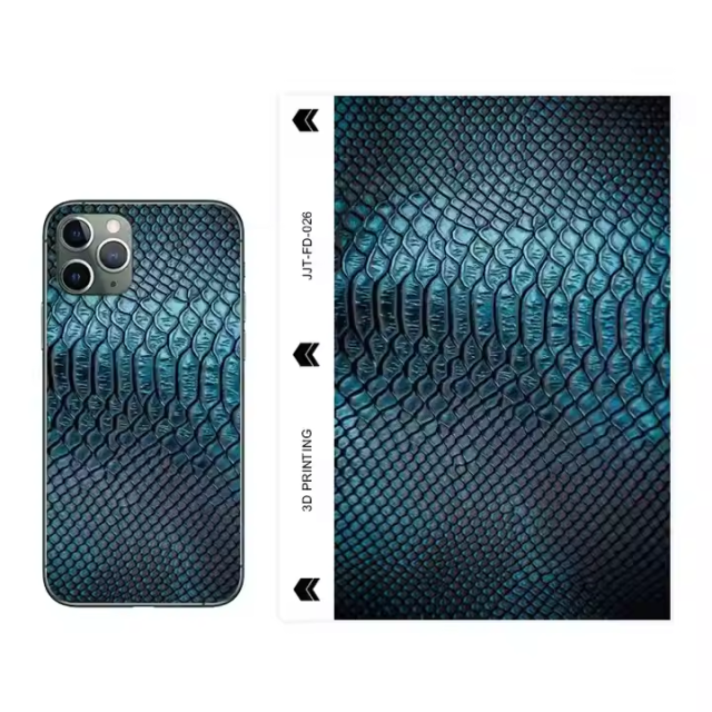 BEISOKY DIY 3D Varnish Texture Colorful Cover Skin Phone Back Sticker for Vivo/Moto/Oppo/Tecno Screen Protector Cutting Machine Film