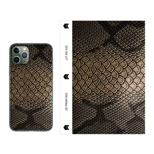 BEISOKY DIY 3D Varnish Texture Colorful Cover Skin Phone Back Sticker for Vivo/Moto/Oppo/Tecno Screen Protector Cutting Machine Film