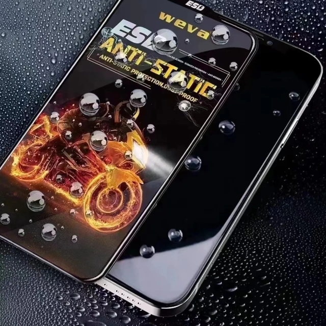 BEISOKY Supper Strong Tempered Glass for Cell Phone Full Cover Dustproof ESD Anti Static Screen Protector for samsung A53 5g