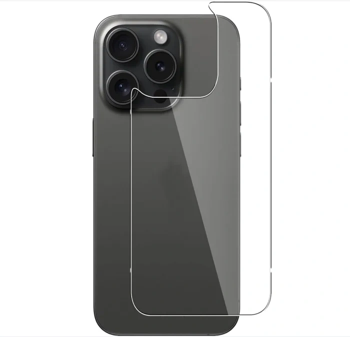 BEISOKY HD Clear Back Film Tempered Glass Screen Protectors for Iphone 15 14 13 12 11 Pro Max X XS XR MAX 6 7 8 Plus