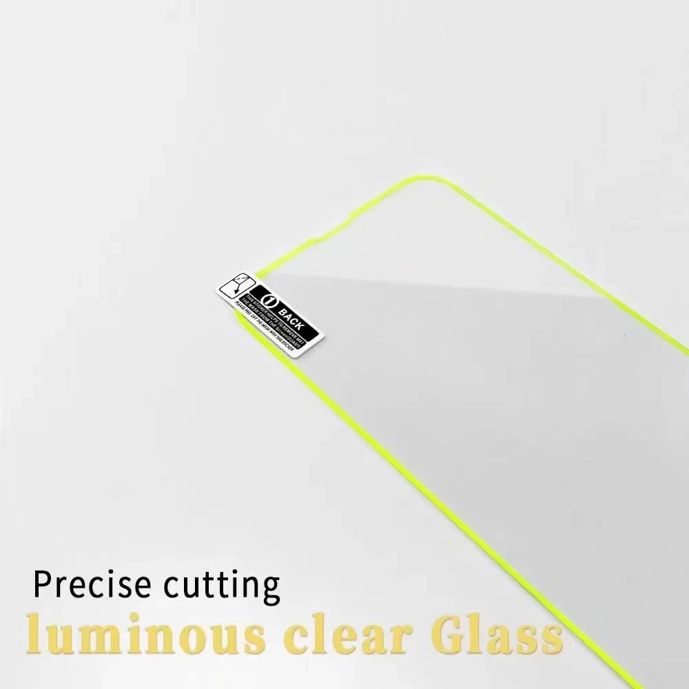 BEISOKY 9H High Clear Glow in Dark Anti-Scratch Mobile Phone Luminous Tempered Glass Screen Protectors for iPhone 16 pro max
