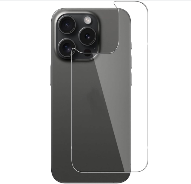 BEISOKY HD Clear Back Film Tempered Glass Screen Protectors for Iphone 15 14 13 12 11 Pro Max X XS XR MAX 6 7 8 Plus