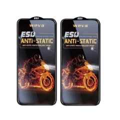 BEISOKY Supper Strong Tempered Glass for Cell Phone Full Cover Dustproof ESD Anti Static Screen Protector for samsung A53 5g