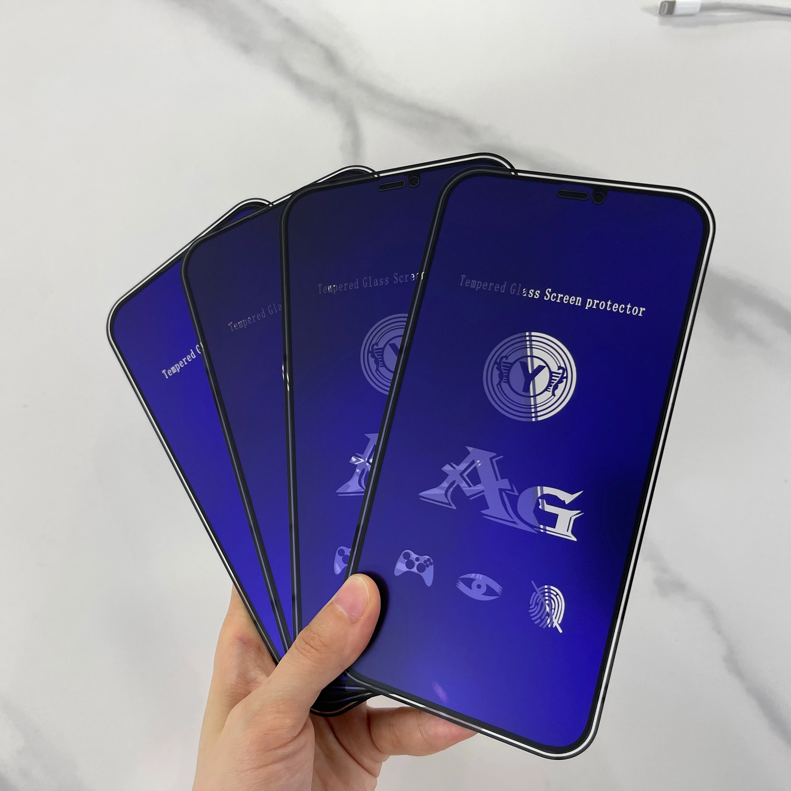 BEISOKY Low Price High Quality Frosted AG Anti Blue Light Eye protection Phone Screen Protector for iPhone 16 Pro Max 15 14 13