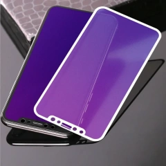 BEISOKY Newest Blue Light Blocking AG Matte Tempered Glass Screen Protector Anti-Glare Anti Blue Light Glass for iPhone 14 15 16 17 Pro Max