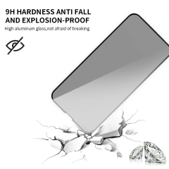 BEISOKY High Aluminum Privacy Anti Peep Glass Support Fingerprint Unlock Anti Spy Tempered Glass for Samsung S25 S25 Plus S25 ultra