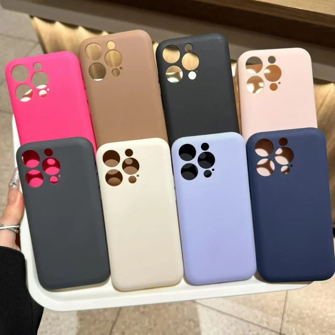 BEISOKY Luxury Candy Colorful Soap Liquid Silicone Phone Case Fashion Shockproof Oval Cover for iPhone 17 16 15 14 13 12 11