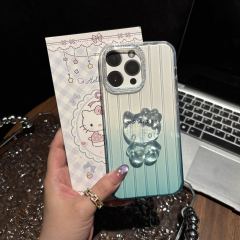 BEISOKY New Hello Kitty Cat Mobile Phone Case Cartoon Shockproof Back Cover for iPhone 17 16 15 14 13 12 11 Pro Max