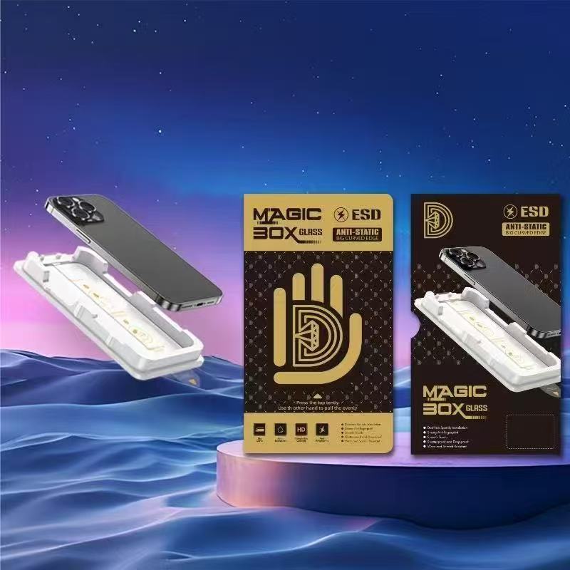 BEISOKY Automatic Lamination Dustproof Installation Kit Protector Easy Install Magic Glass Box Screen Protector for iphone 17 16 15 14 13