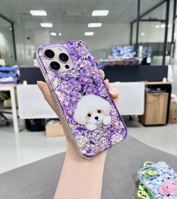 BEISOKY New Creative Laser Cute Panda Rabbit Phone Cover Case for Iphone 6 7 8 Plus X Xr XS 11 12 13 14 15 16 Pro Max
