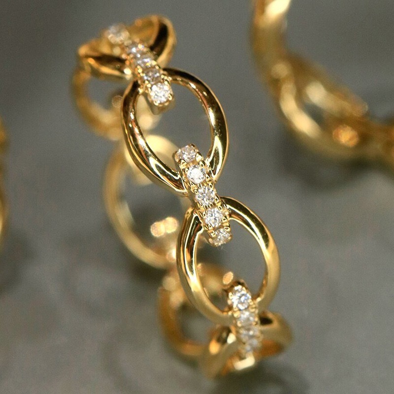 Vintage Letter Lasso Ring