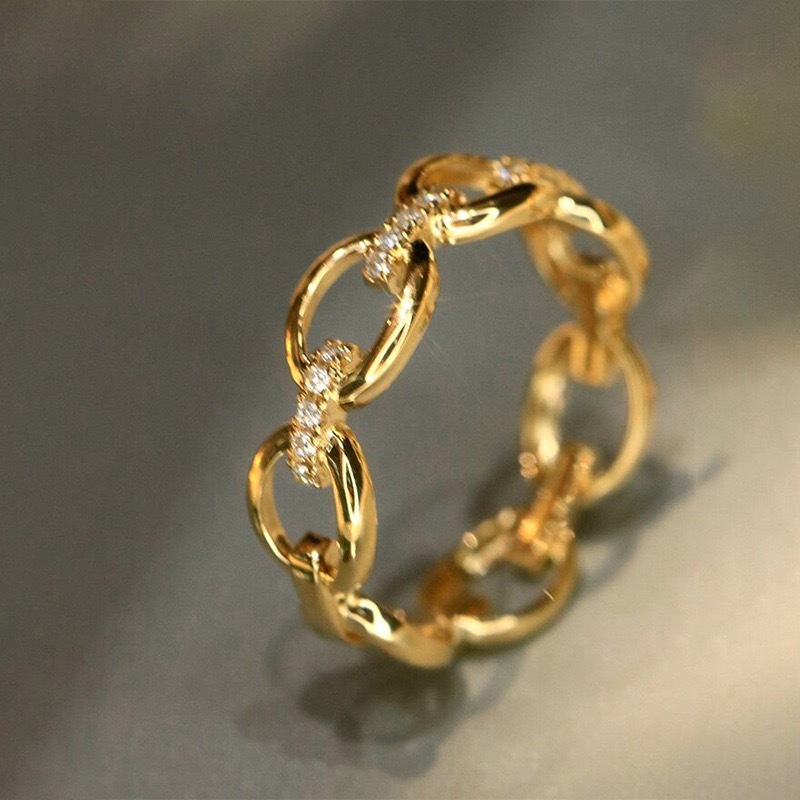 Vintage Letter Lasso Ring