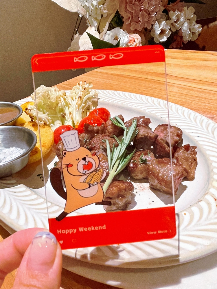 Lannie Acrylic Transparent Card