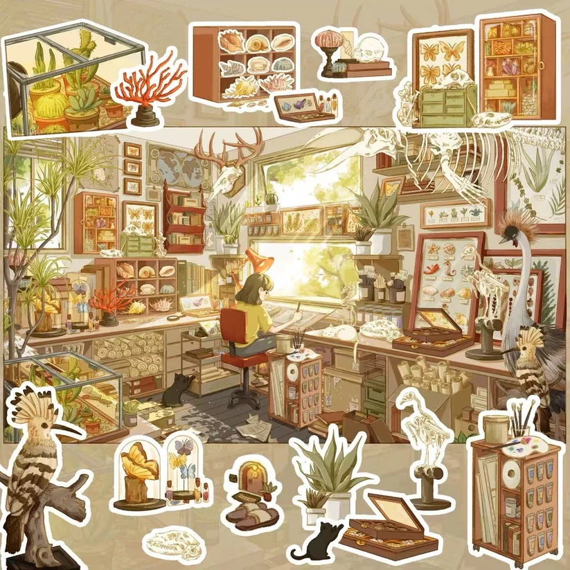 3D Sticker Scene|Specimen Studio|Castle in the Sky