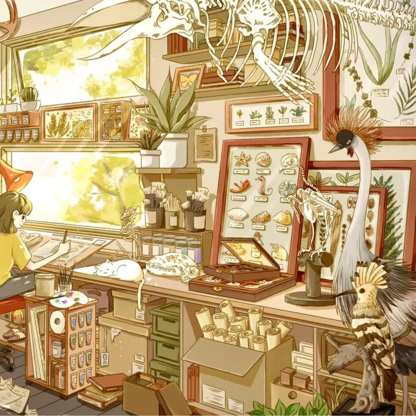 3D Sticker Scene|Specimen Studio|Castle in the Sky