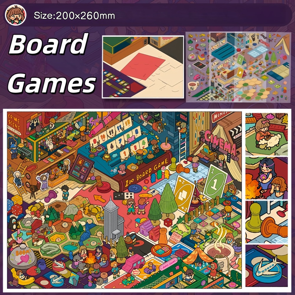 DIY 3D Miniature Scene Sticker-