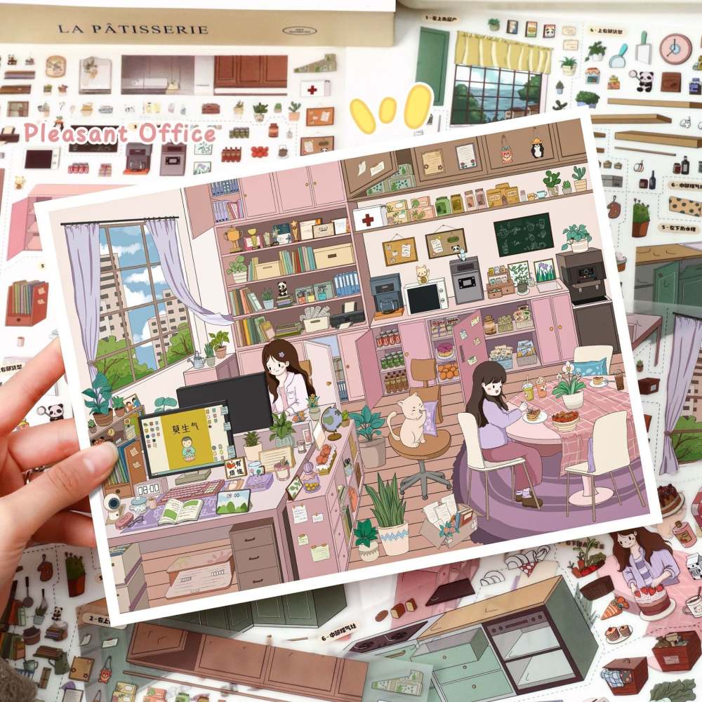 Daily Joys-DIY 3D Miniature Scene Sticker