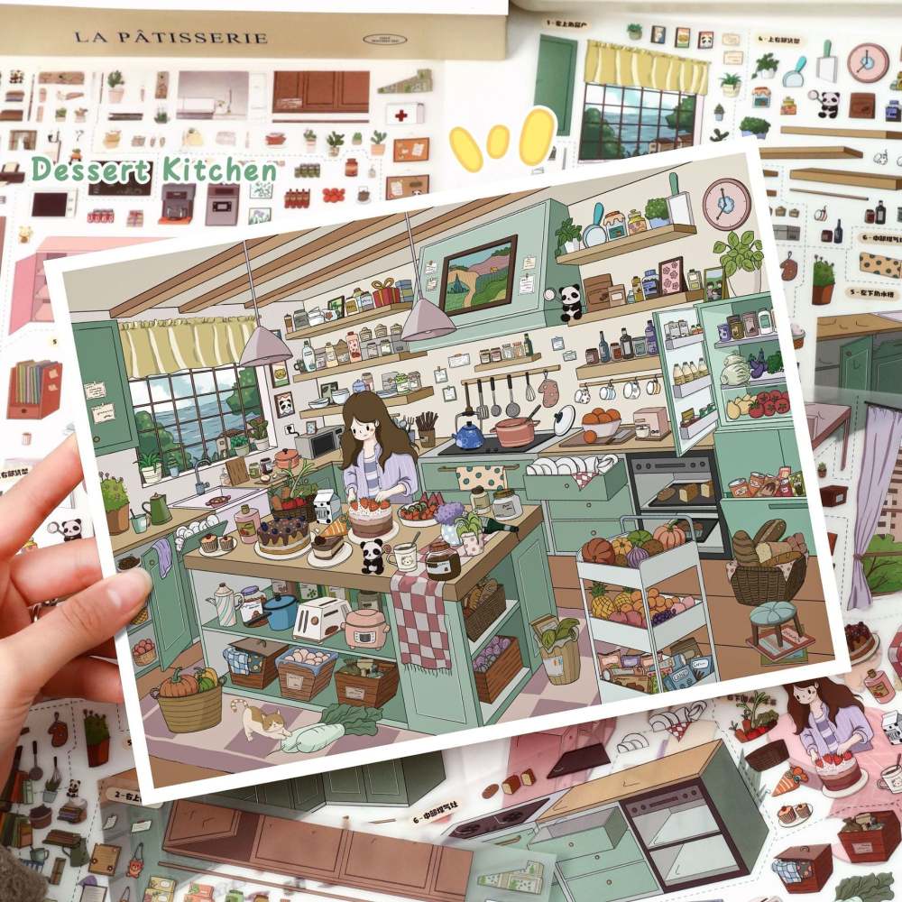 Daily Joys-DIY 3D Miniature Scene Sticker