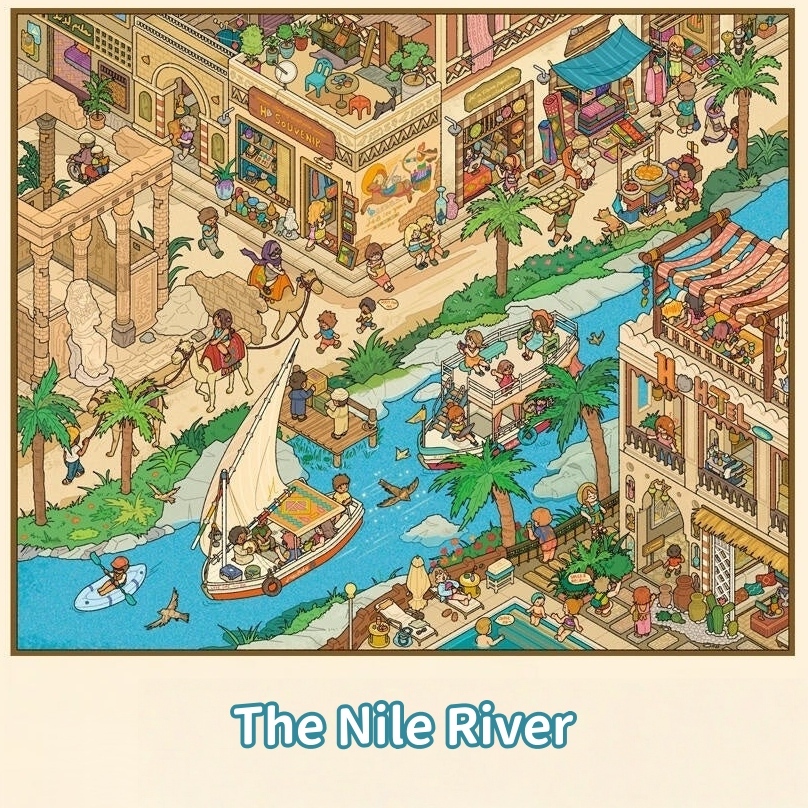 City Wanderings -DIY 3D Miniature Scene Sticker