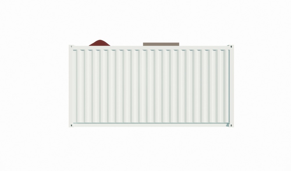 Removable Quick Assembly Modular Container House Bubble Tea Shop
